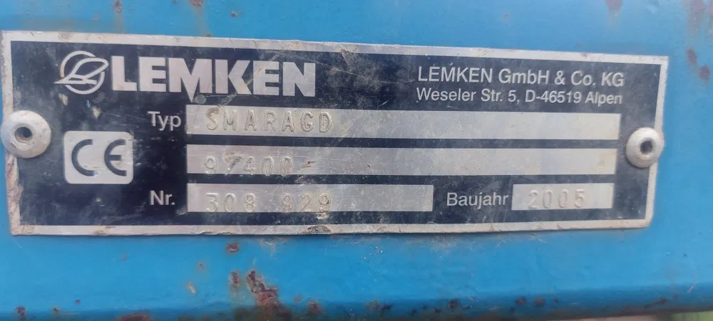 Продам культиватор Lemken Smaragd 9