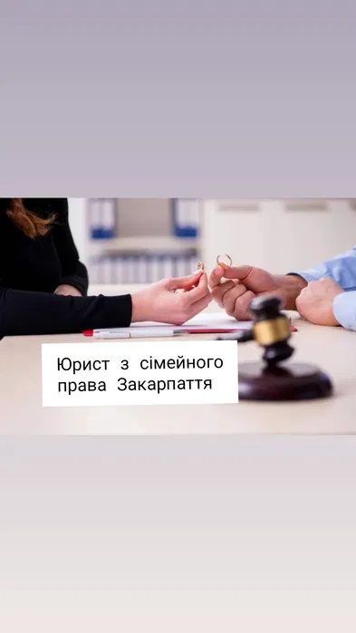 Юрист онлайн офлайн з сімейного права (розлучення, борги по аліментах