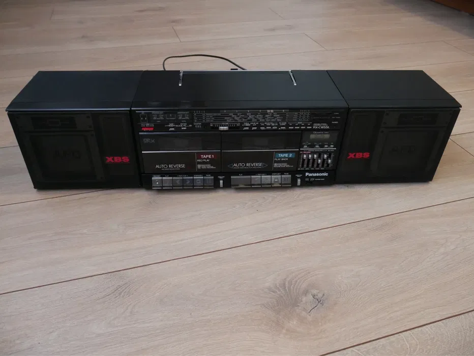 Panasonic RX-CW55L XBS Japan Hi-Fi