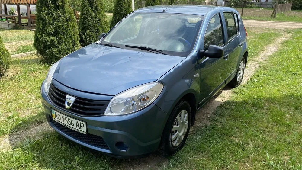 Dacia Sandero офіційна, рідний пробіг