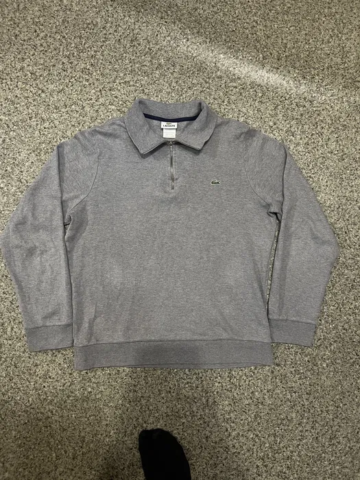 Lacoste 1/3 zip лакоста полузамок